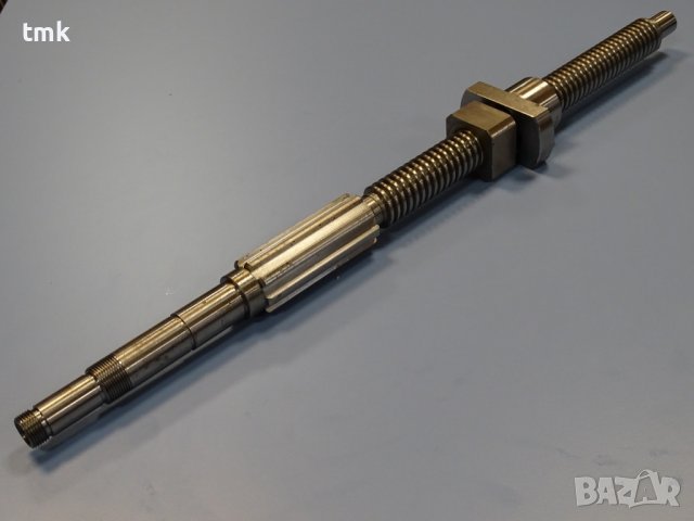 Винт с гайка за плосък шлайф 3Г71