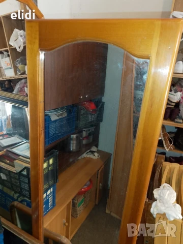 Огледало с рамка от дърво , снимка 7 - Огледала - 38058298