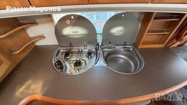 Продавам седем места каравана Хоби. , снимка 9 - Каравани и кемпери - 56443349