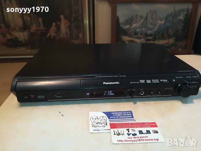 PANASONIC SA-PT160 DVD USB RECEIVER 0508211239, снимка 5 - Вейп без пълнители - 33730480