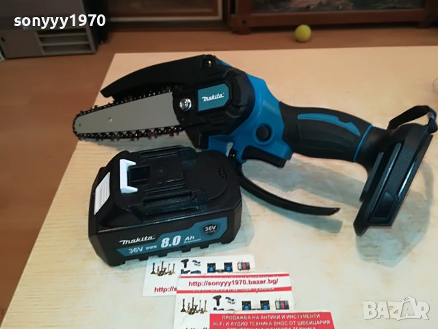 makita+батерия 0201230908, снимка 1 - Градинска техника - 39158140