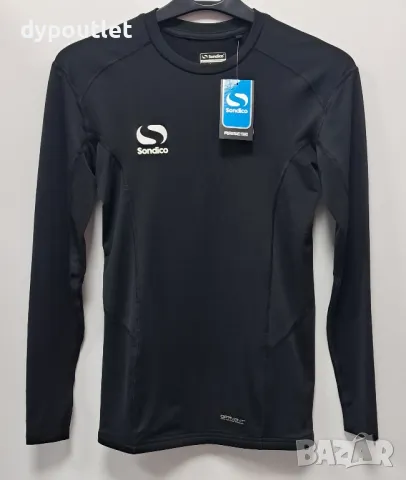 Sondico - Мъжка спортна блуза с дълъг ръкав Base Core - размер S. 