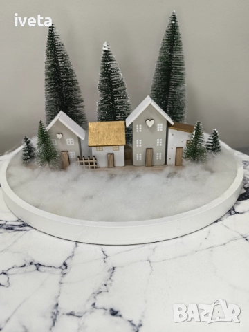 Малки зимни къщички , снимка 2 - Коледни подаръци - 52273840
