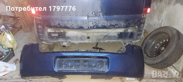 Задна броня за Опел Мерива 1.8 бензин (2003-2010)., снимка 4 - Части - 52956947