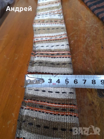 Стар сърмен колан за носия,Сая #6, снимка 5 - Антикварни и старинни предмети - 50462205