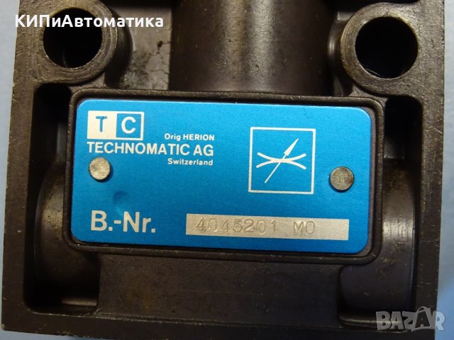 пневматичен регулатор на дебит Technomatic 4045201 MO LO Two-Way Flow Control valve, снимка 4 - Резервни части за машини - 42131760