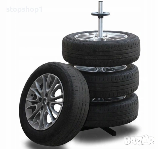 Стойка за 4 автомобилни гуми с джанти, снимка 2 - Аксесоари и консумативи - 54156983