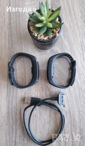 2 броя смарт гривна / часовник Garmin Vivosmart HR, снимка 7 - Смарт гривни - 51891755