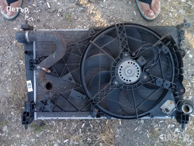 Воден радиатор Фиат добло Опел комбо след 2010г, снимка 2 - Части - 48552339