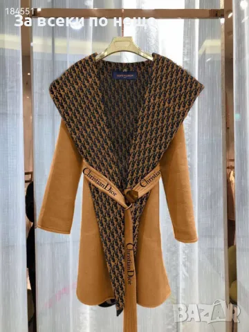 Дамско палто Christian Dior - 2 налични цвята Код A37, снимка 3 - Палта, манта - 47381787
