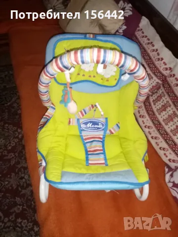 Бебешки шезлонг Moni. , снимка 4 - Детски шезлонги - 49635385