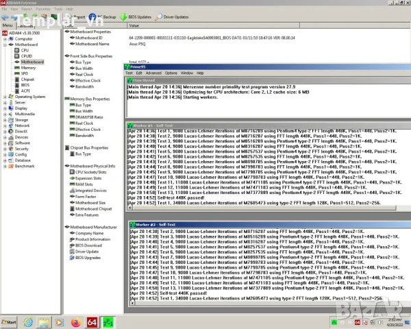 Asus P5Q 775 /  Kingston  2x2 DDR2 800 , снимка 7 - RAM памет - 28913866