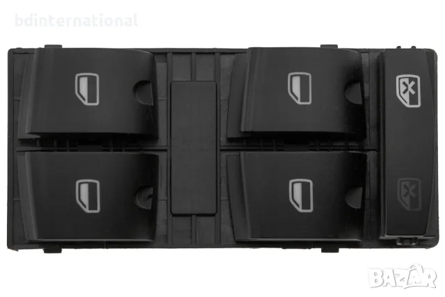 Бутон ключ за ел.стъкла, Audi A3 8P, A6 C6, Q7 4L, 10 ПИН, снимка 3 - Части - 55970875