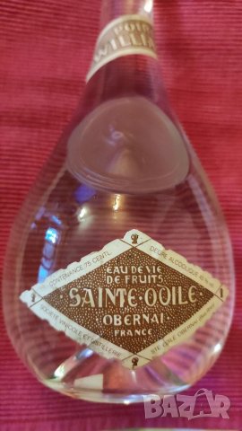 Шише,бутилка,Saint Odile Piore Williams на Sainte R. Lalique Bouteille. , снимка 3 - Антикварни и старинни предмети - 39316831