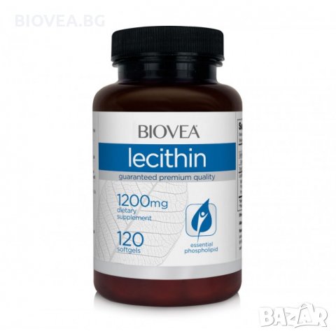 Хранителна добавка Biovea LECITHIN 1200mg, снимка 1 - Хранителни добавки - 30022194