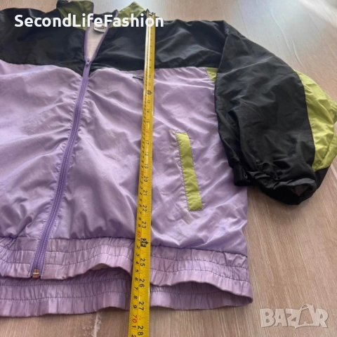 Мъжко спортно Яке Puma ветровка размер M-L, ретро, ​​винтидж, тренировъчно, снимка 4 - Спортни дрехи, екипи - 52505520