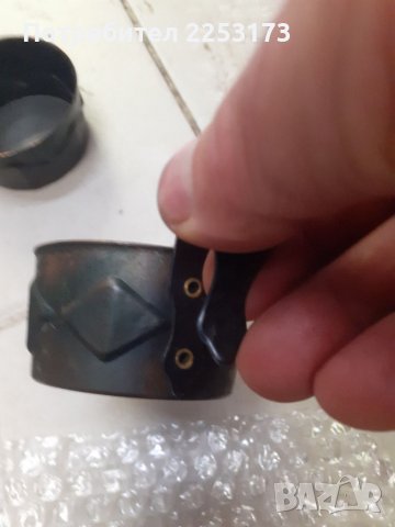 Комплект от 5 медни подстакани за чаши, снимка 3 - Декорация за дома - 38921201