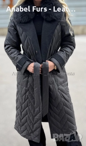 Дамски палта и якета с естествен косъм, снимка 8 - Палта, манта - 51932092