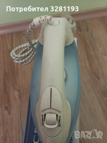 ЧИСТО НОВА ютия Crown с керамична плоча, снимка 3 - Ютии - 53199220