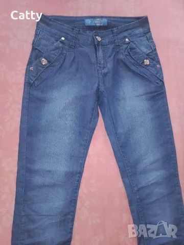 Дамски дънки -2броя за 1лв , снимка 11 - Дънки - 49511828