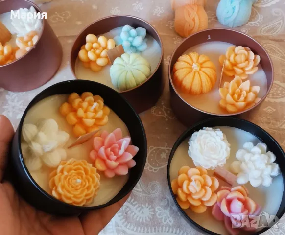 Ароматна Свещ , снимка 5 - Декорация за дома - 47828362