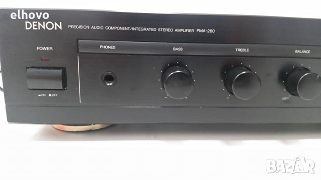 Стерео усилвател Denon PMA-260, снимка 5 - Ресийвъри, усилватели, смесителни пултове - 29516720