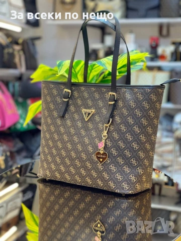 Guess Дамска Чанта Гес - Налични Различни Цветове Код E1221, снимка 7 - Чанти - 53253109