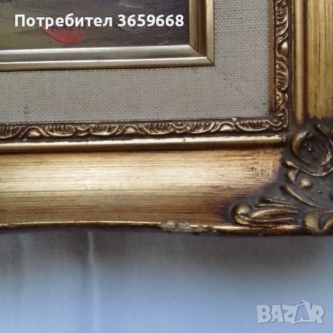 Картина, маслени бои върху платно, снимка 4 - Картини - 40288879