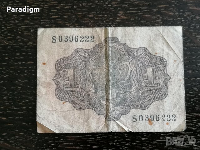 Банкнота - Испания - 1 песета | 1951г., снимка 2 - Нумизматика и бонистика - 30666905