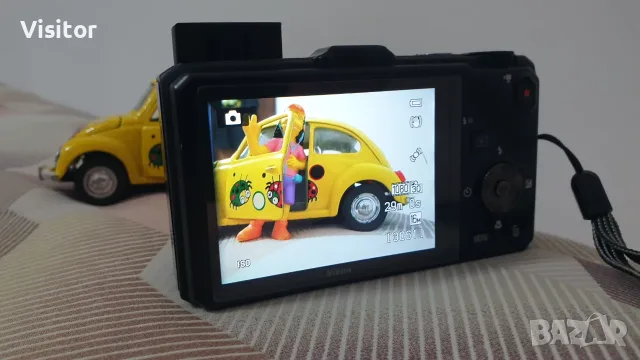 фотоапарат Nikon CoolPix S9300  - 16Mpx, снимка 4 - Фотоапарати - 55929125
