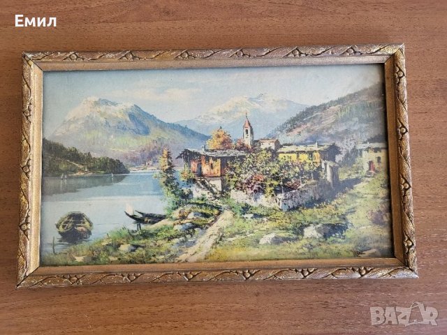 Антикварна репродукция в рамка 