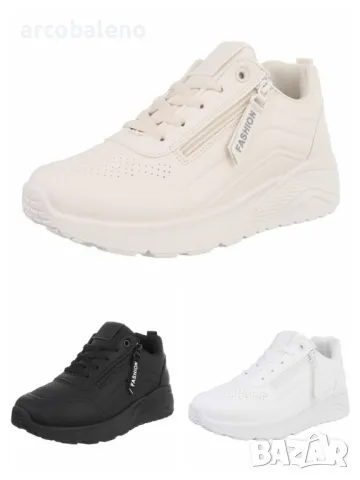 Дамски ниски кецове, 3цвята 