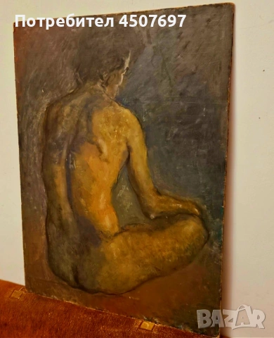 Стара картина Българска, снимка 4 - Антикварни и старинни предмети - 53012345