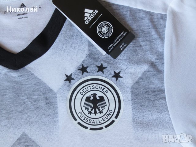 adidas Germany 17-18 Home Preshirt, снимка 7 - Тениски - 29508380