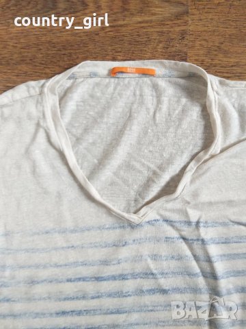 boss orange varewell - страхотна дамска тениска КАТО НОВА, снимка 3 - Тениски - 29097877