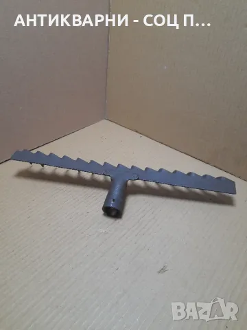 Соц Стар търмък Гребло., снимка 3 - Антикварни и старинни предмети - 48562109