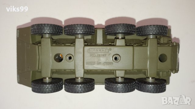 Метален Танк Armor Squad, BTR Welly 99197 , снимка 7 - Колекции - 42608376
