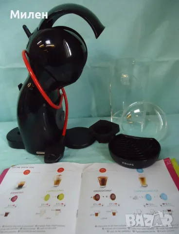 Кафемашина с гаранция 1 година KRUPS NESCAFÉ® система Dolce gusto Piccolo XS.Black, снимка 2 - Кафемашини - 56155851
