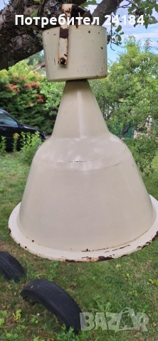 Индустриална винтидж лампа, снимка 4 - Лампи за таван - 51481568