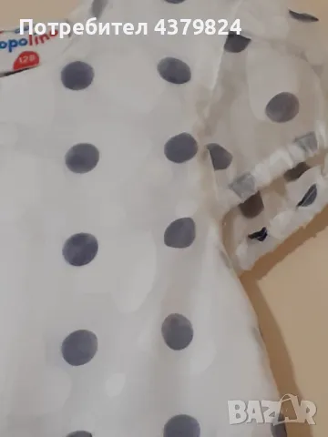 Нова немска официална детска рокля р.128, снимка 3 - Детски рокли и поли - 49865030