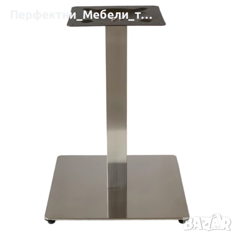 Основа за маса стомана,крак за маса стоманен,база за маса от стомана-цвят инокс-налични, снимка 3 - Обзавеждане за заведение - 51179465