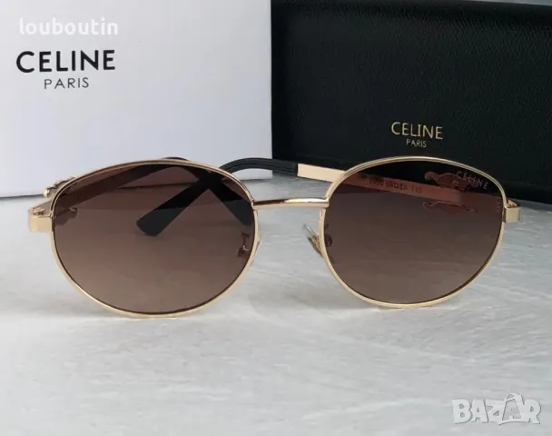 Celine 2024 дамски слънчеви очила елипса кръгли овални  два цвята , снимка 15 - Слънчеви и диоптрични очила - 47931570