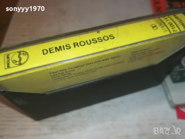 DEMIS ROUSSOS-ORIGINAL TAPE 0308251744, снимка 12 - Аудио касети - 51237714