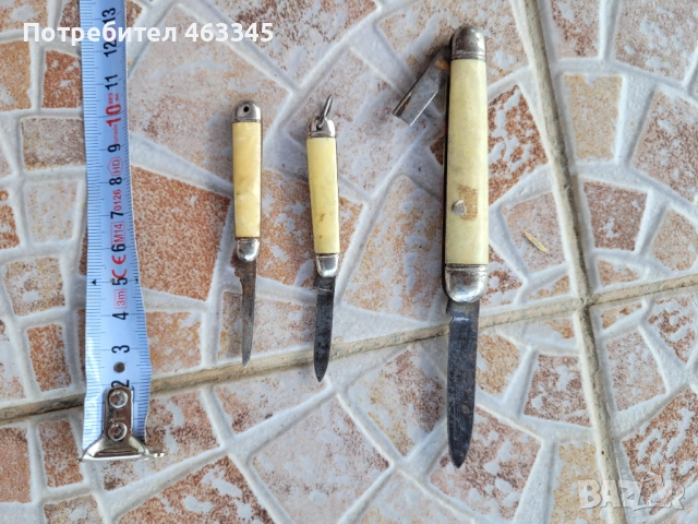 Нож, джобно ножче-12, снимка 4 - Антикварни и старинни предмети - 51632484