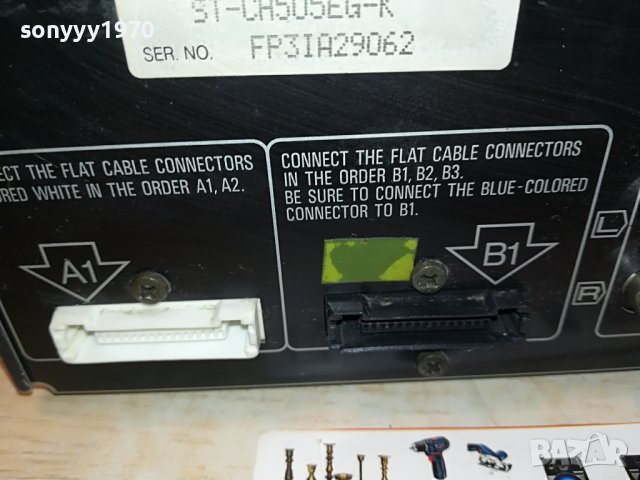 technics st-ch505 tuner/sound processor-japan 2810221846, снимка 10 - Ресийвъри, усилватели, смесителни пултове - 38484852