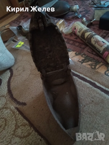 Стара ютия на въглища 51725, снимка 4 - Антикварни и старинни предмети - 52103847