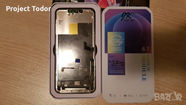 Дисплей за Iphone 13 pro display JK , снимка 4 - Резервни части за телефони - 52886592