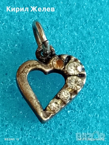 Сребърен медальон във формата на сърце ❤️ стил и елегантност 52663, снимка 4 - Колиета, медальони, синджири - 53051508
