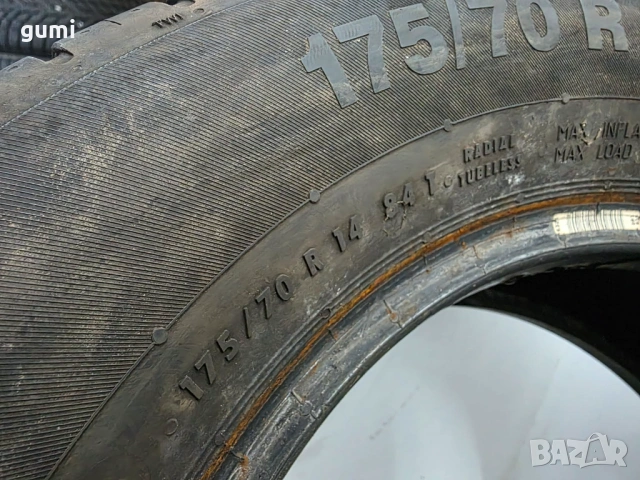 2бр летни гуми 175/70/14 CONTINENTAL L05329 , снимка 4 - Гуми и джанти - 54025012