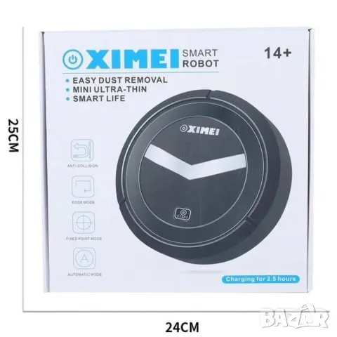 Робот прахосмукачка XIMEI SMART ROBOT ROBOT3, снимка 4 - Прахосмукачки - 48950944